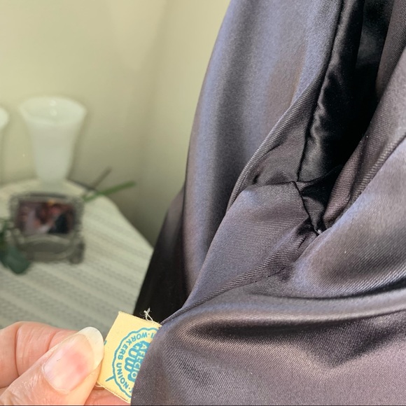 Vintage 60’s Long Coat, Real Fur Collar, Sz M - Picture 12 of 16